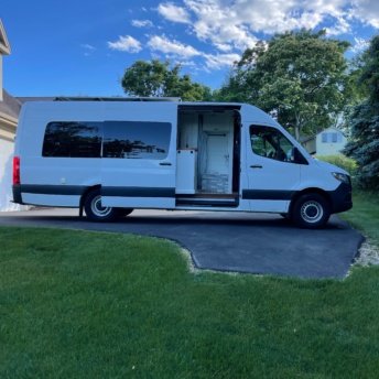 Our van! Mercedes Sprinter