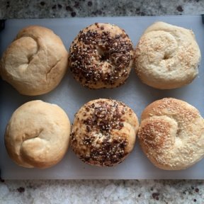 Gluten-free bagels from Pop's Bagels in LA