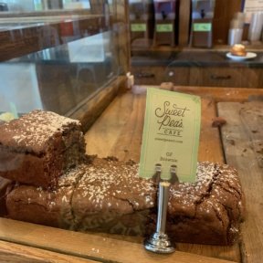 Gluten-free brownies from Sweet Pea's Cafe