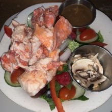 Gluten-free lobster salad from Rose Cove