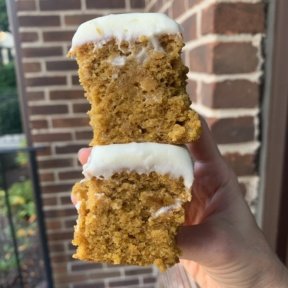 Stack of Pumpkin Spice Cake