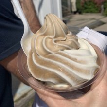 Maple nut soft serve from H.B. Provisions