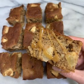 Gluten-free Apple Spice Cake with Manuka Honey