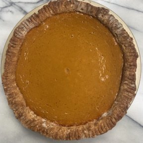 Making gluten-free Sweet Potato Pie