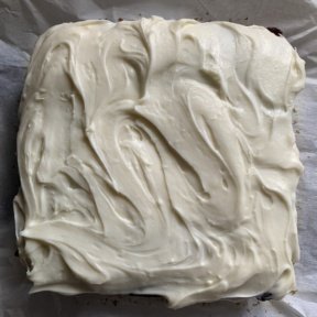 Gingerbread Cake with Cream Cheese Frosting