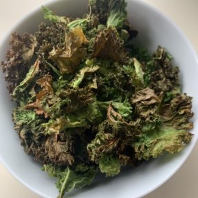 Gluten-free dairy-free Kale Chips