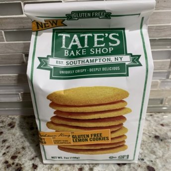 Gluten-free lemon cookies from Tate's Bake Shop