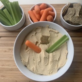 Gluten-free vegan Five Ingredient Hummus
