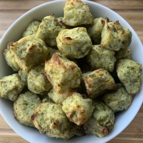 Gluten free Broccoli Tots made with broccoli and potatoes!