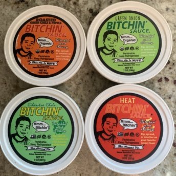 Gluten-free dips by Bitchin' Sauce