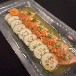 Gluten-free salmon dry miso from Nobu