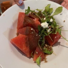 Gluten-free watermelon salad from Blue Sail