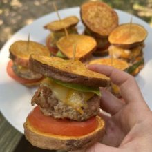 Gluten-free Sweet Potato Turkey Sliders