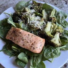 Gluten-free Lime Garlic Salmon