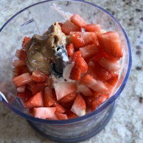 Making Healthy Yogurt Popsicles in a food processor